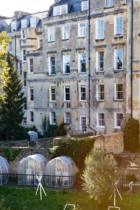 Georgian House Garden Apartment Bath Zewnętrze zdjęcie
