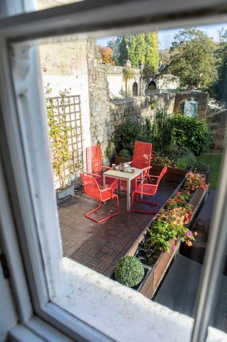 Georgian House Garden Apartment Bath Zewnętrze zdjęcie